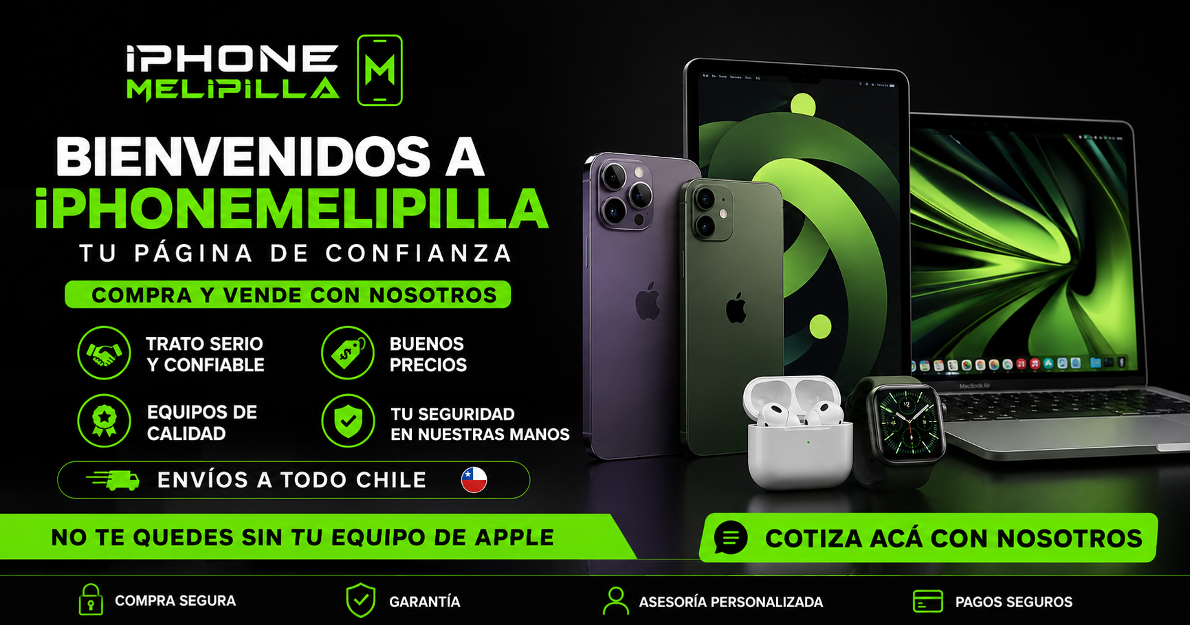 iPhone Melipilla Banner Premium